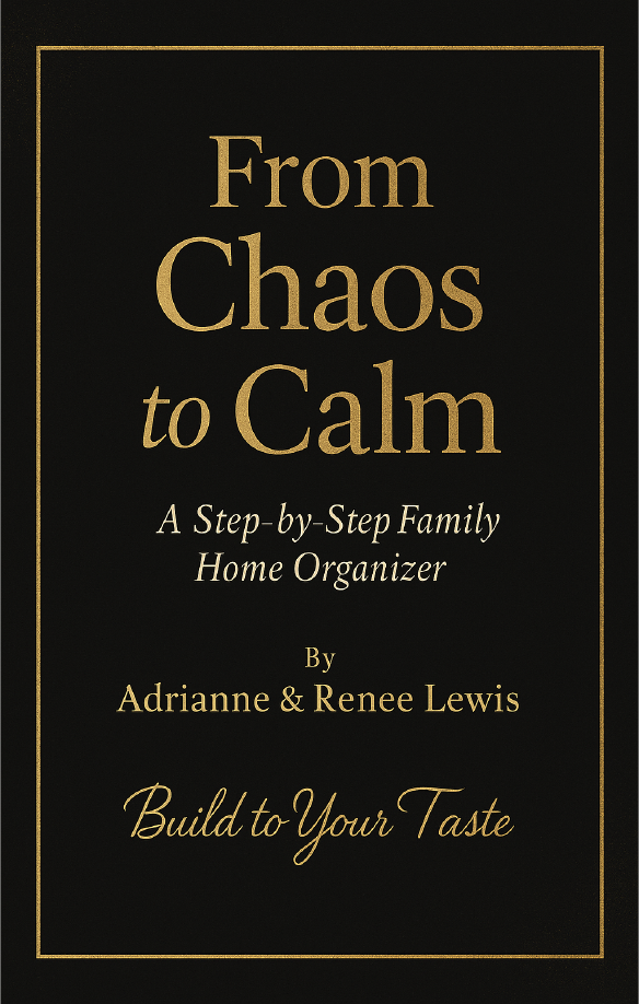 Cover of From Chaos to Calm: A Step-by-Step Family Organizer