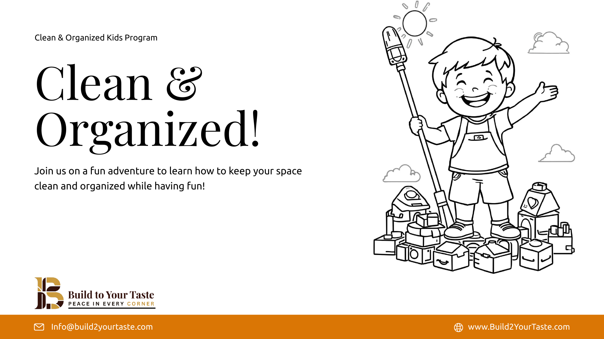 Cover of the Clean & Organized Kids Program